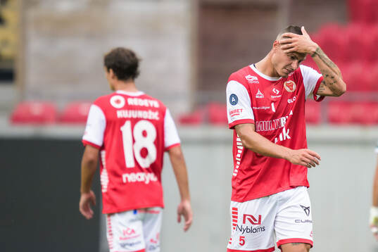 Kalmars Melker Hallberg deppar