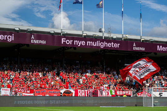 Spectators in the stands