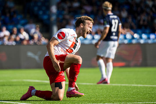 Bård Finne of Brann reacts