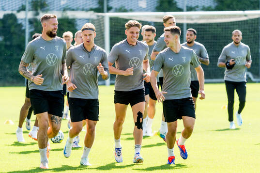 Pontus Jansson, Erik Botheim, Jens Stryger and Lasse Berg