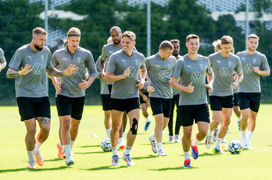 Pontus Jansson, Erik Botheim, Jens Stryger and Lasse Berg