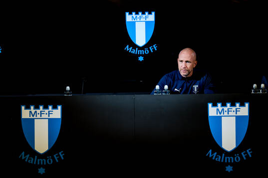 Head coach Henrik Rydström of Malmö FF