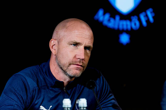 Head coach Henrik Rydström of Malmö FF