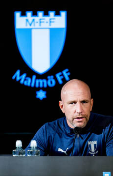 Head coach Henrik Rydström of Malmö FF