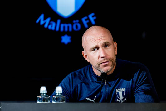 Head coach Henrik Rydström of Malmö FF