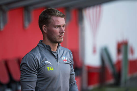 Helsingborgs tränare Kristoffer Schönbeck