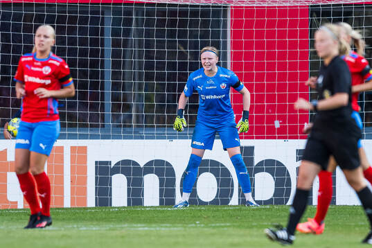 Helsingborgs målvakt Hannah Tegestål