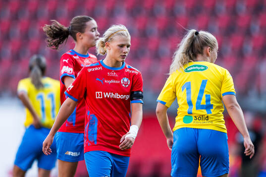 Helsingborgs Alma Larsson deppar
