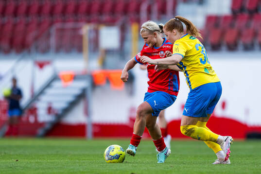 Helsingborgs Alma Larsson och Eskilsminnes Hanna Johansson