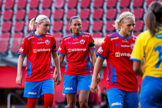 Helsingborgs Rebecka Holm och Julia Welin