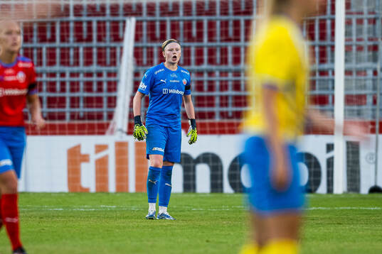 Helsingborgs målvakt Hannah Tegestål