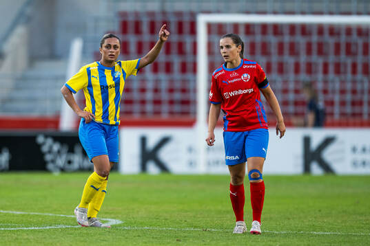 Eskilsminnes Marwa Said och Helsingborgs Maja Nilsson