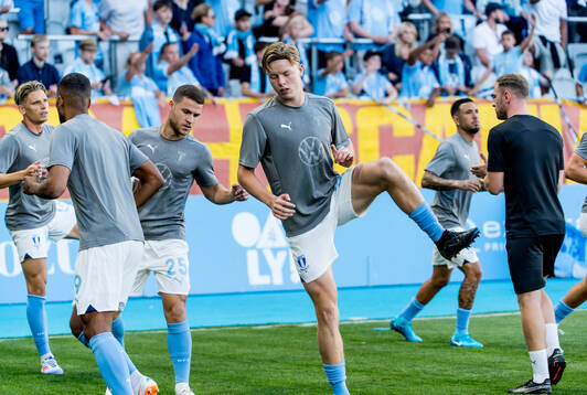 Nils Zetterström of Malmö FF