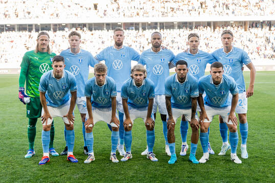 Starting eleven of Malmö FF
