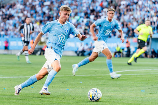 Hugo Bolin of Malmö FF