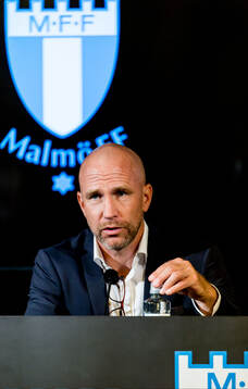 Head coach Henrik Rydström of Malmö FF