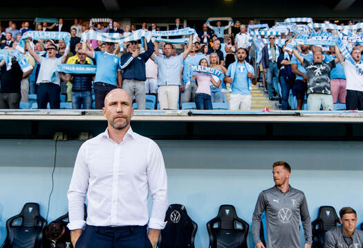 Head coach Henrik Rydström of Malmö FF