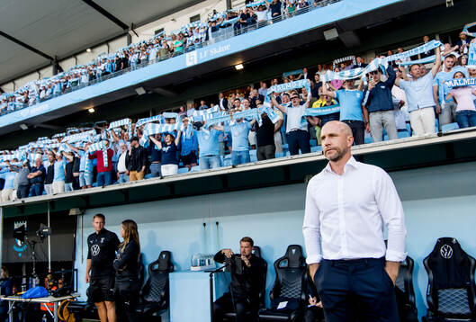 Head coach Henrik Rydström of Malmö FF