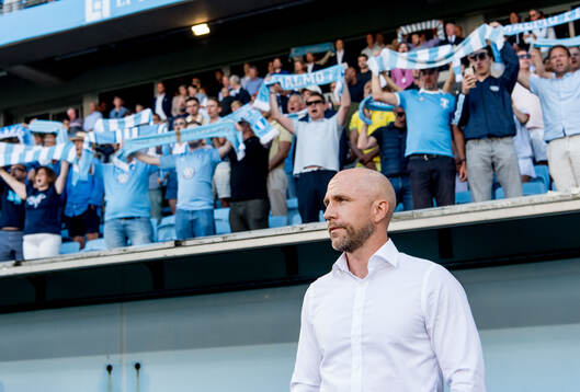 Head coach Henrik Rydström of Malmö FF
