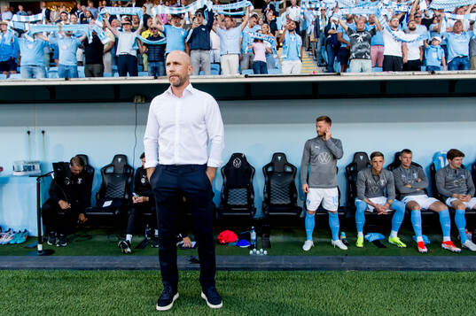 Head coach Henrik Rydström of Malmö FF