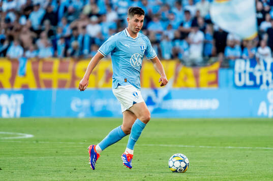 Lasse Berg Johnsen of Malmö FF