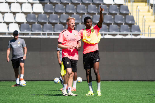 Mikkel Rygaard Jensen and Akoua Romeo Amane