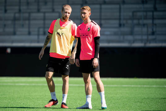 Simon Gustafson and Julius Lindberg