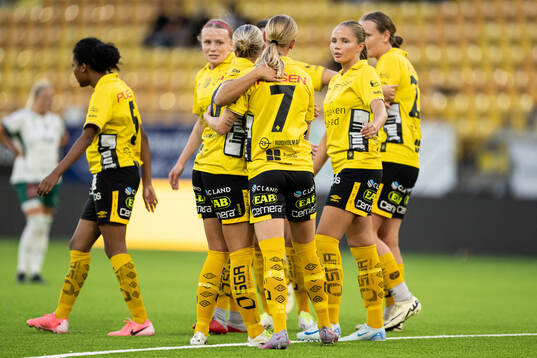 Elfsborgs spelare jublar