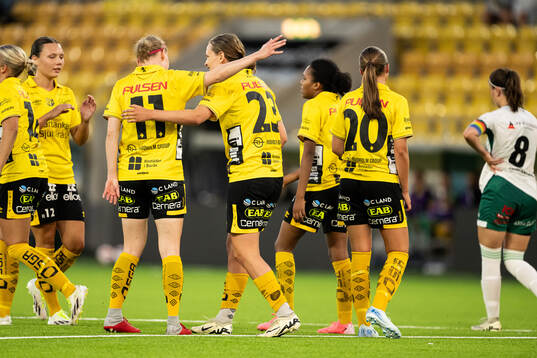 Elfsborgs spelare jublar
