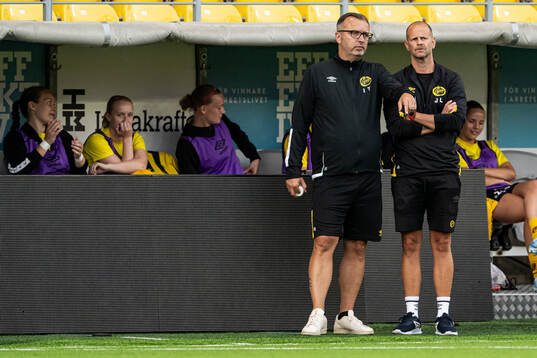 Elfsborgs tränare Ismet Tursic och assisterande tränare