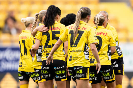 Elfsborgs spelare jublar vid 1-0