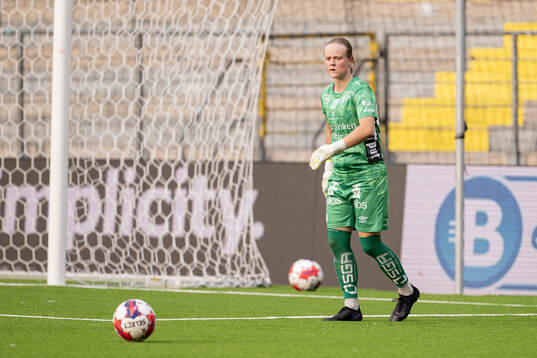 Elfsborgs målvakt Rebecka Wikander