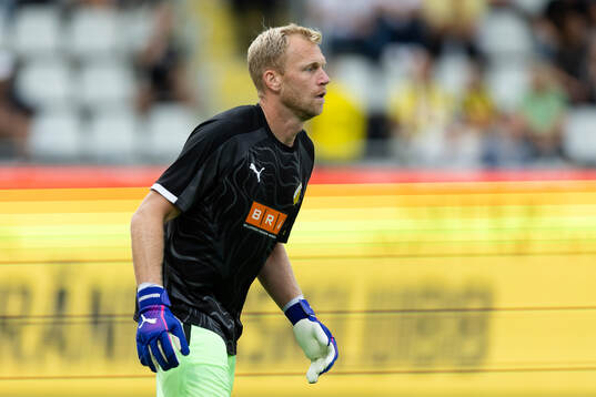 Goalkeeper Peter Abrahamsson of Häcken