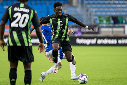 Kazeem Olaigbe of Cercle Brugge