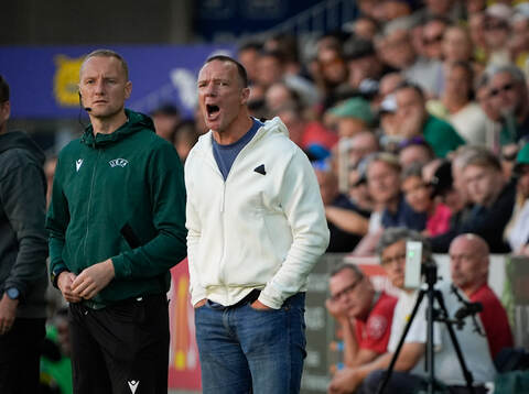 Coach Kim Bergstrand of Djurgården