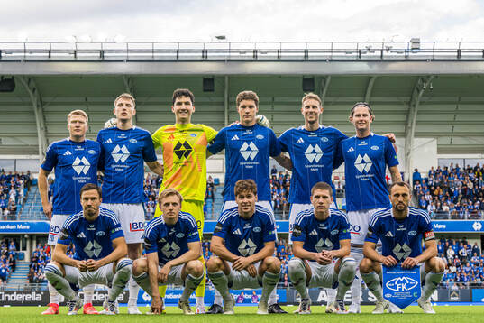 The starting eleven of Molde