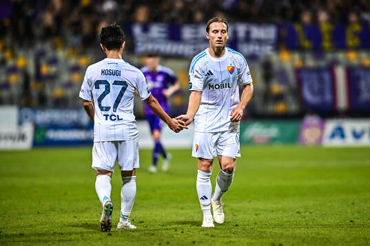 Keita Kosugi and Daniel Stensson of Djurgården