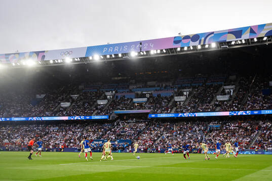 Parc des Princes in the men’s football final between