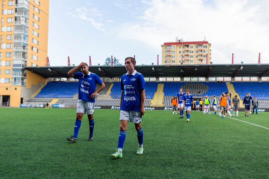 IFK Eskilstunas spelare deppar
