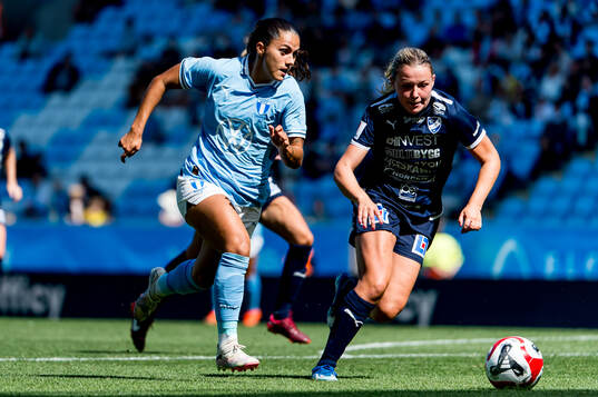 Malmö FFs Ana Mafalda Ferreira Barboz och IFK Kalmars