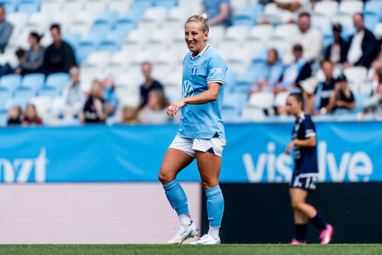 Malmö FFs Mia Persson deppar