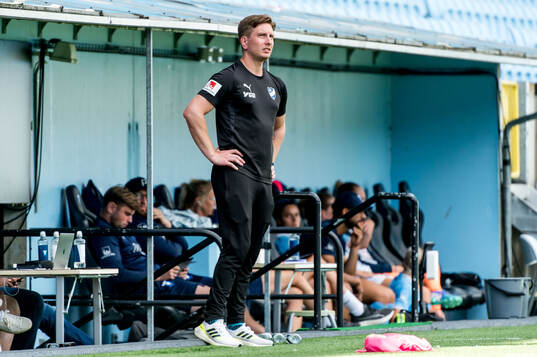 IFK Kalmars tränare Zacharias Svensson