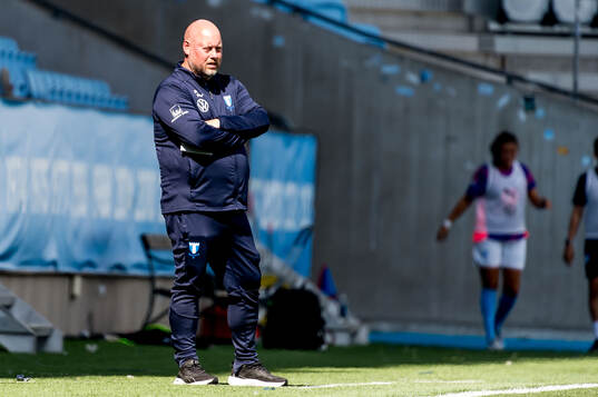 Malmö FFs tränare Jonas Valfridsson