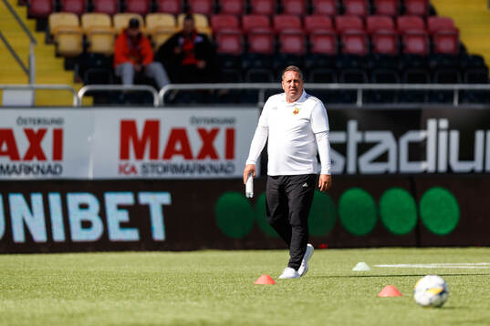 Östersunds tränare Magnus Powell