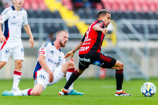 Östersunds Erick Brendon Pinheiro Da Silva och Östers