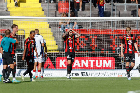 Östersunds Ali Suljic deppar