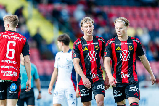 Östersunds Albin Sporrong  och Sebastian Karlsson Grach