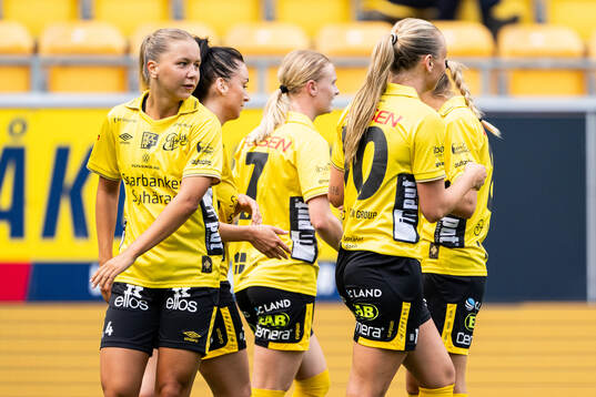 Elfsborgs spelare jublar