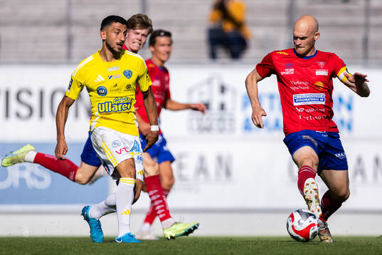 Falkenbergs Leonardo Farah Shahin och Tvååkers Viktor