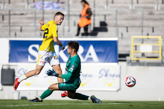 Falkenbergs Hugo Tilly och Tvååkers Axel Svensson